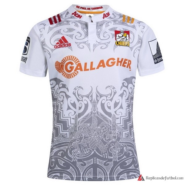 Camiseta Chiefs Segunda equipación 2017-2018 Blanco Rugby